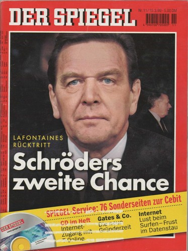 Der spiegel heft 3 - heft, 11/15.3.1999