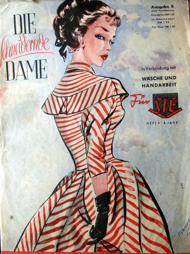 Altes modeheft 1950 die - ,