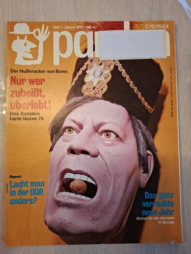 Satire zeitschrift 1975 - satire,