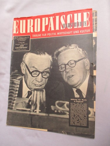 Europäische illustrierte heft - europäische,