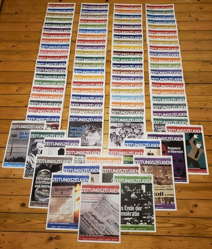 Zeitungszeugen sammeledition - zeitungszeugen,