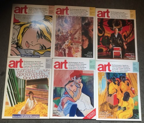 Art kunstmagazin jahrgang 1991 - art,