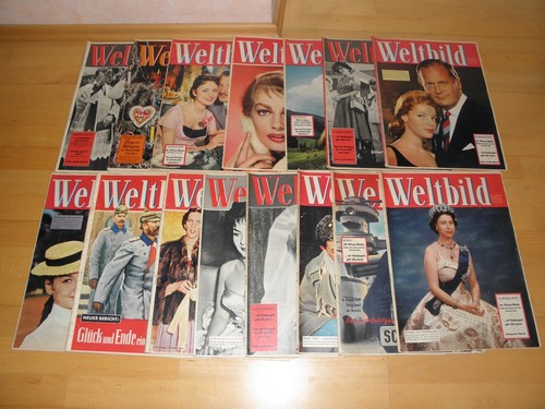 15mal weltbild zeitschrift - "weltbild",